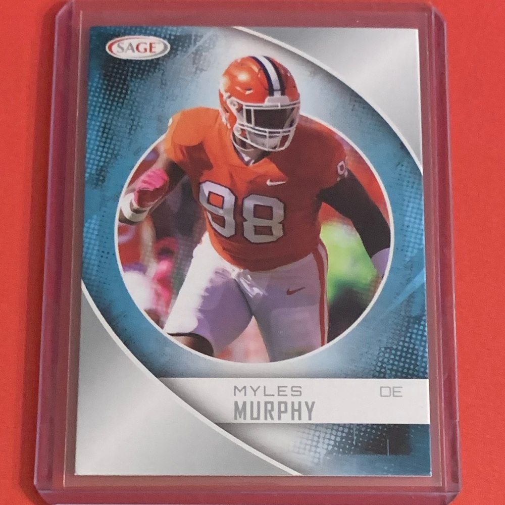 Myles Murphy [Silver] #166 2023 Sage Football Trading Card